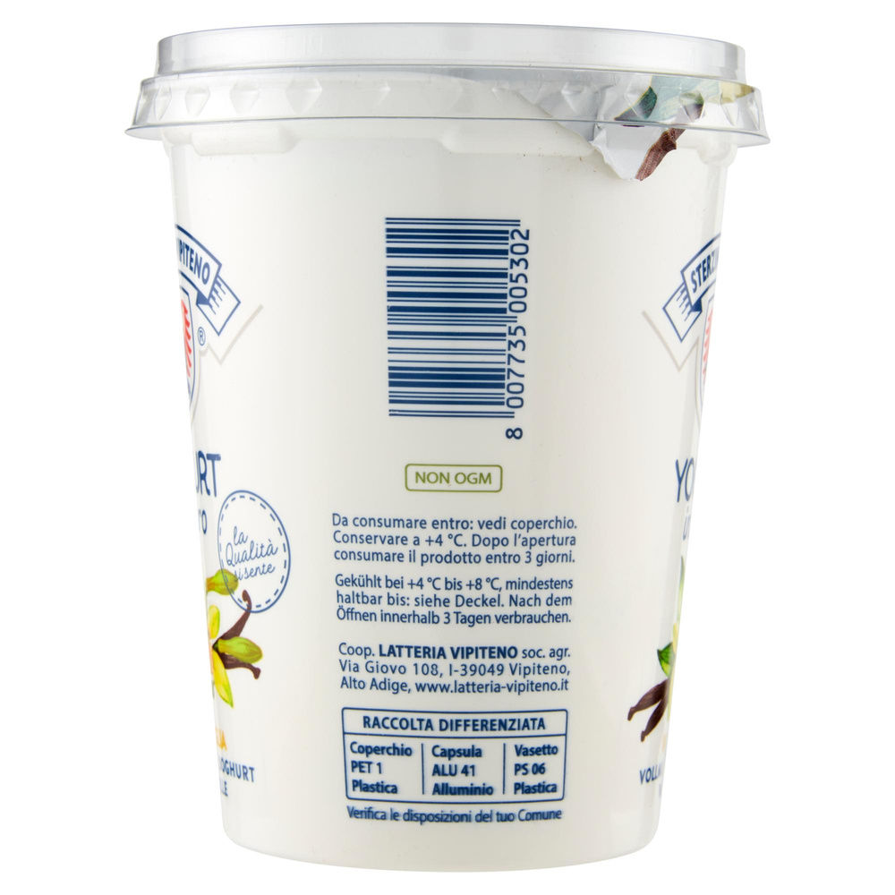 YOGURT CREMOSO VIPITENO VANIGLIA 500 G - 3