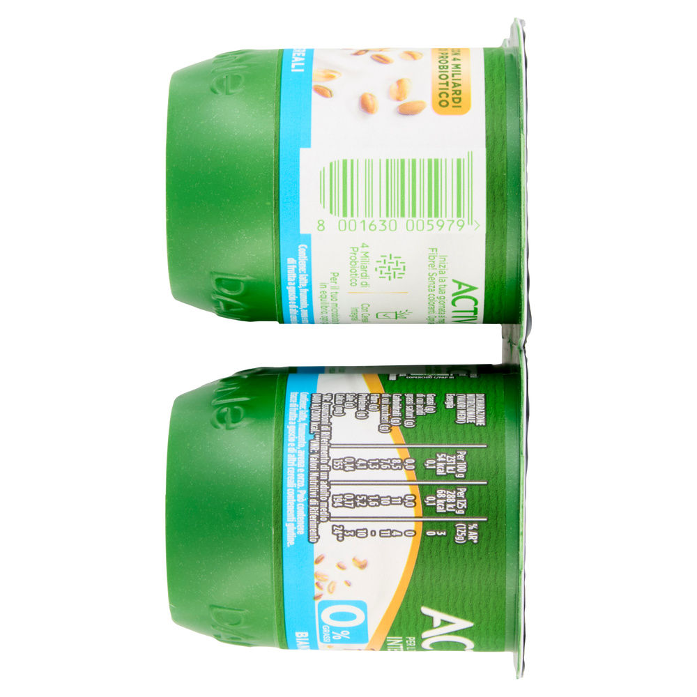 ACTIVIA 0 DANONE BIANCO E CEREALI 4X125 G - 3