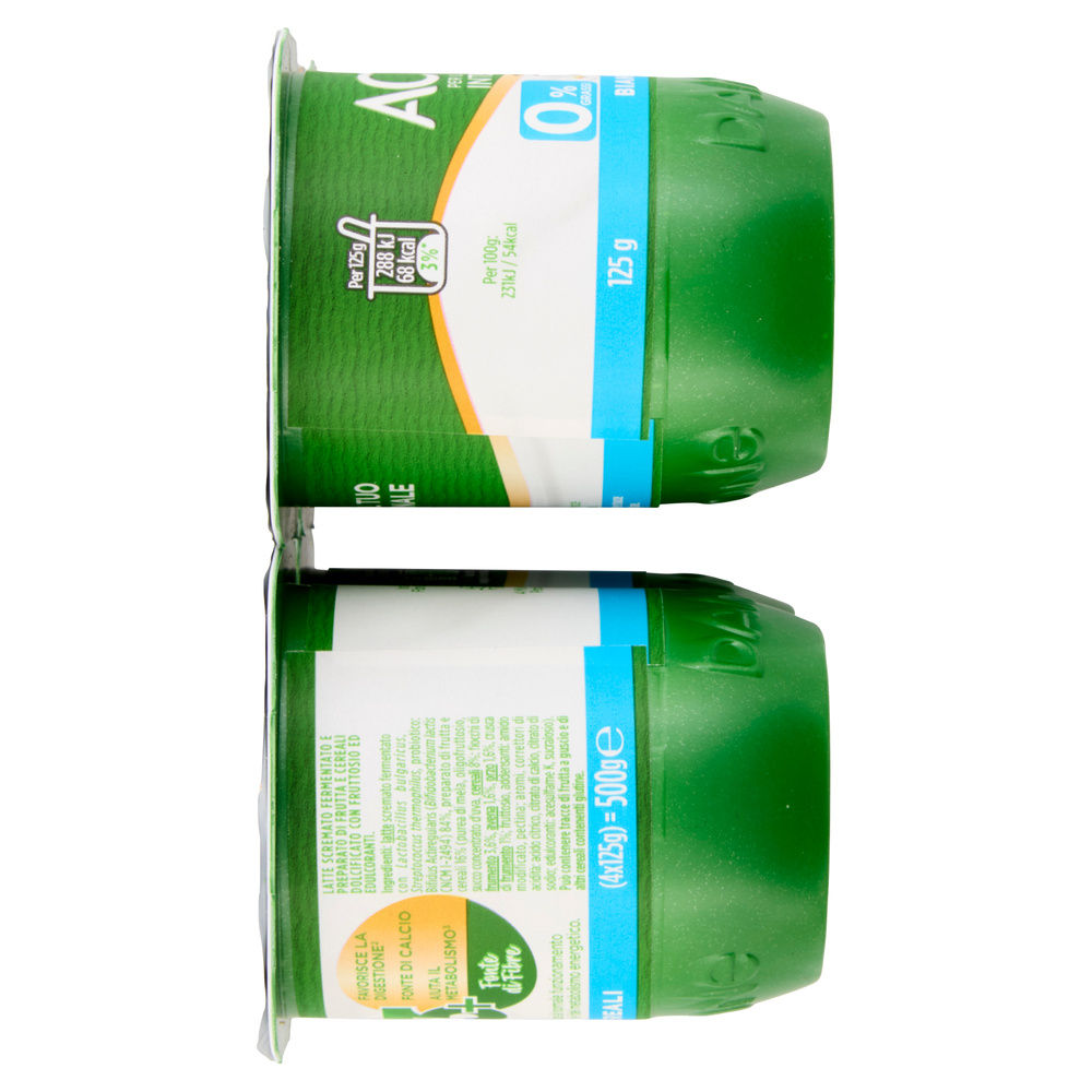 ACTIVIA 0 DANONE BIANCO E CEREALI 4X125 G - 6