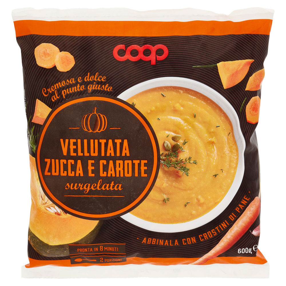 VELLUTATA  ZUCCA E CAROTE SURG. COOP BUSTA  G 600 - 3