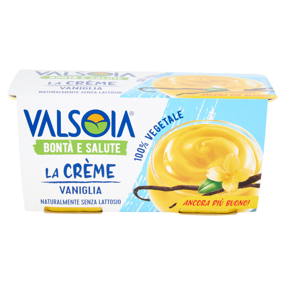 DESSERT VANIGLIA LA CREME VALSOIA CLUSTER 2X115G - 5