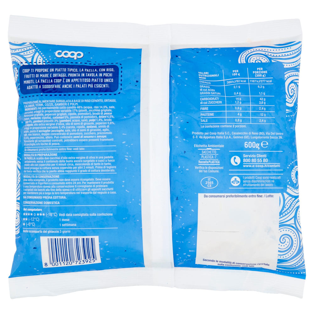 PAELLA SURG. COOP BUSTA G 600 - 1