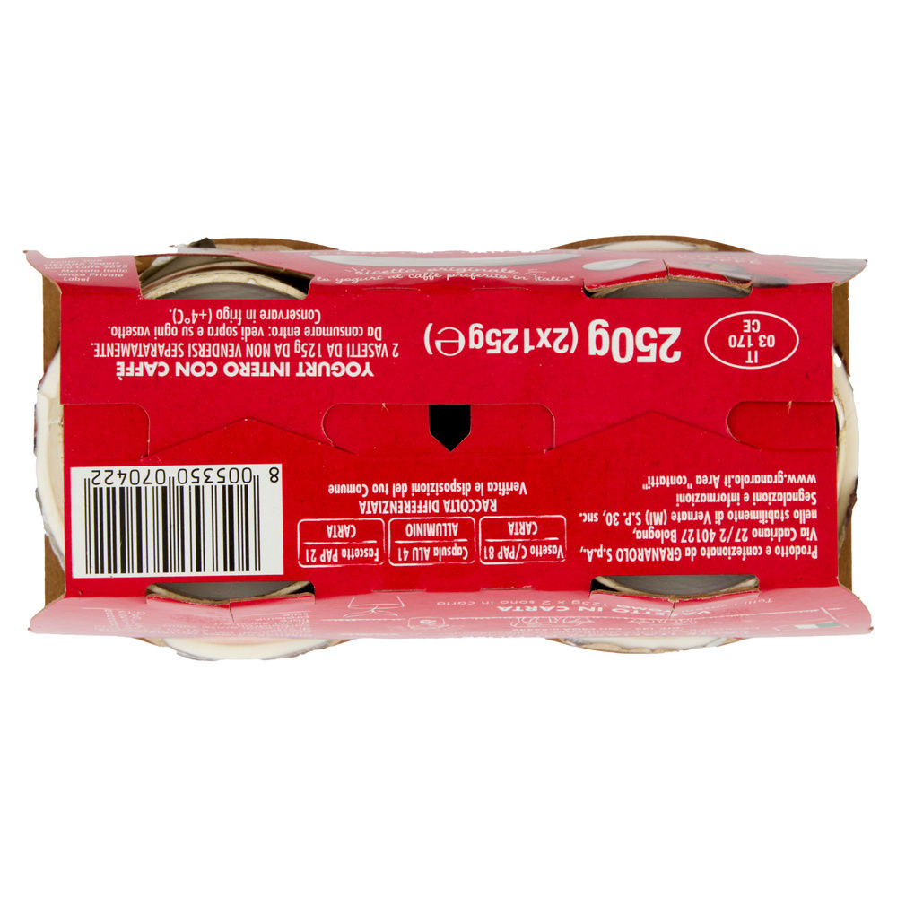 YOGURT YOMO 100% NATURALE CAFFE' 2X125 G - 7