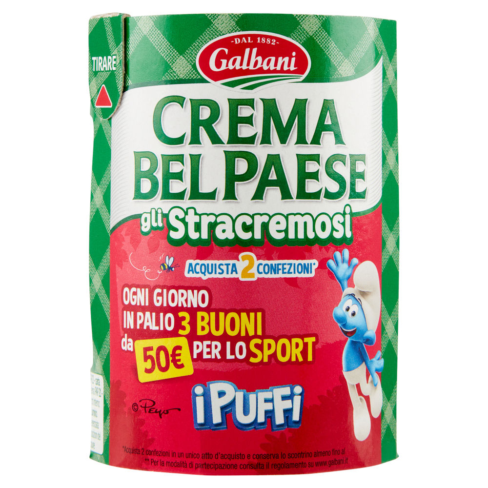FORMAGGINI CREMA BEL PAESE STRACREMOSI GALBANI 6 PZ 168 G - 1