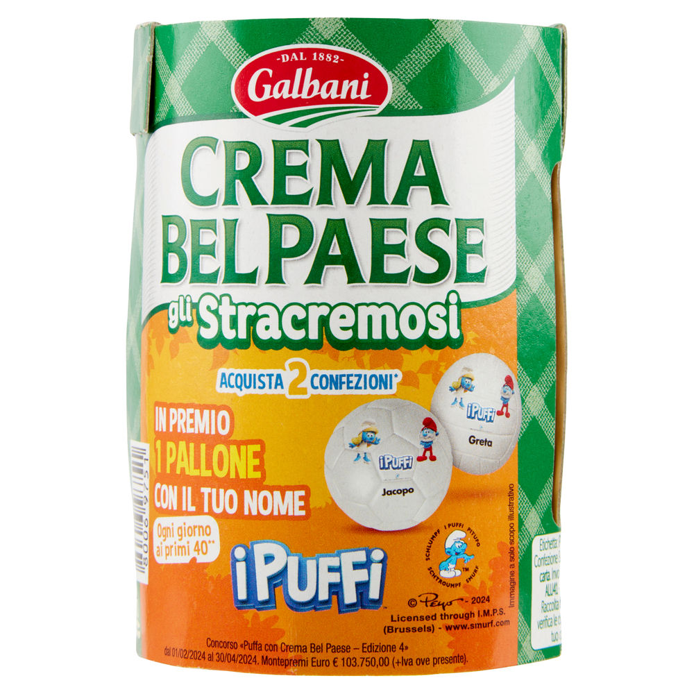 FORMAGGINI CREMA BEL PAESE STRACREMOSI GALBANI 6 PZ 168 G - 2