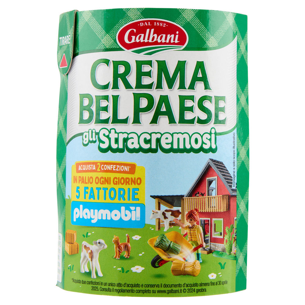 FORMAGGINI CREMA BEL PAESE STRACREMOSI GALBANI 6 PZ 168 G - 0