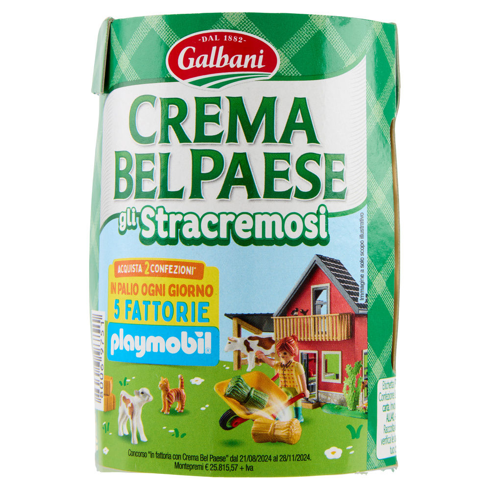 FORMAGGINI CREMA BEL PAESE STRACREMOSI GALBANI 6 PZ 168 G - 12