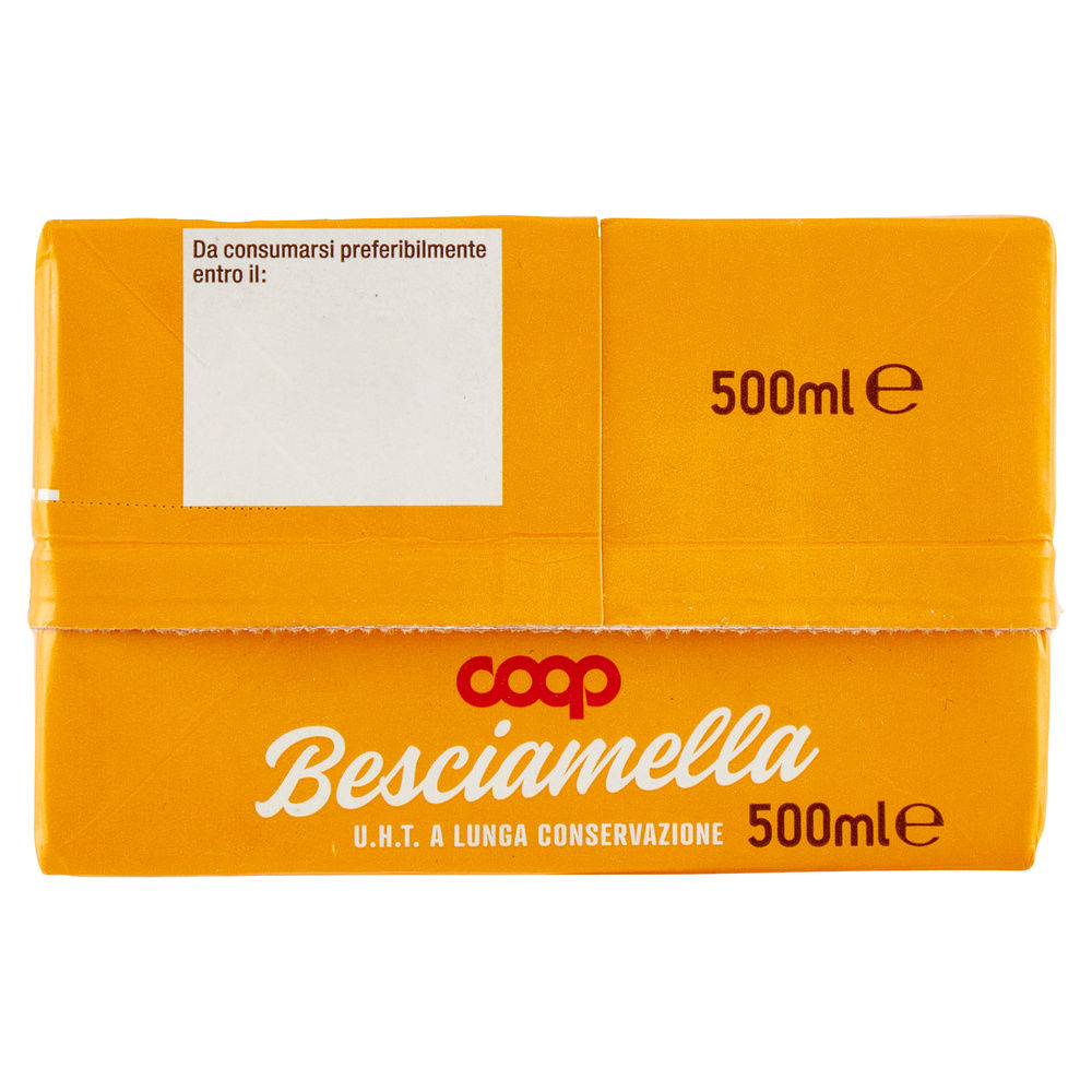 BESCIAMELLA UHT COOP CON LATTE ITALIANO BRICK 500 ML - 9