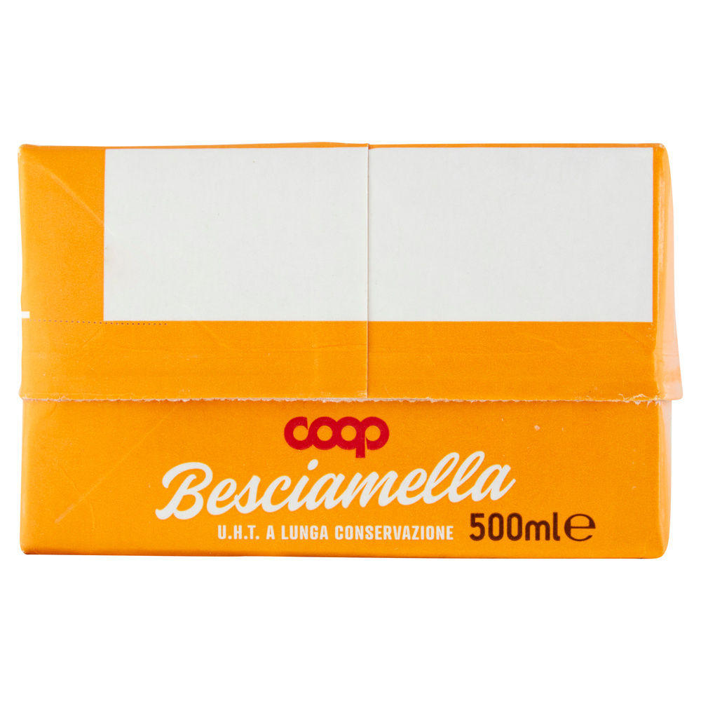 BESCIAMELLA UHT COOP CON LATTE ITALIANO BRICK 500 ML - 13