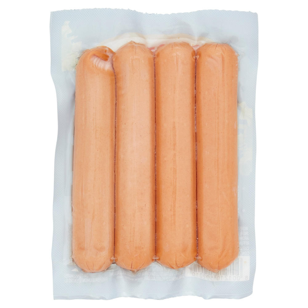 WURSTEL L'ORIGINALE BLU WUBER PZ 4 BUSTA SV 100 G - 1