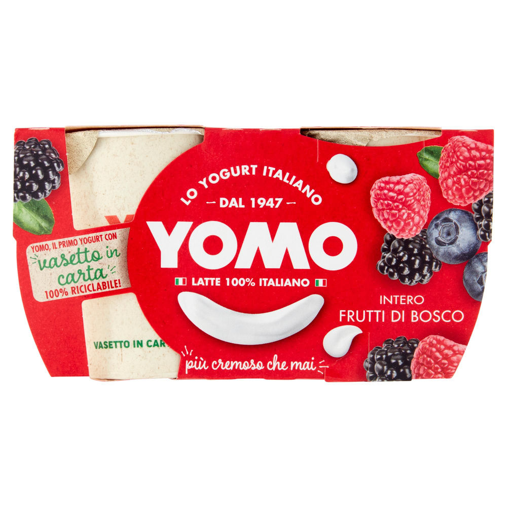 YOGURT YOMO 100% NATURALE FRUTTI DI BOSCO 2X125 G - 5