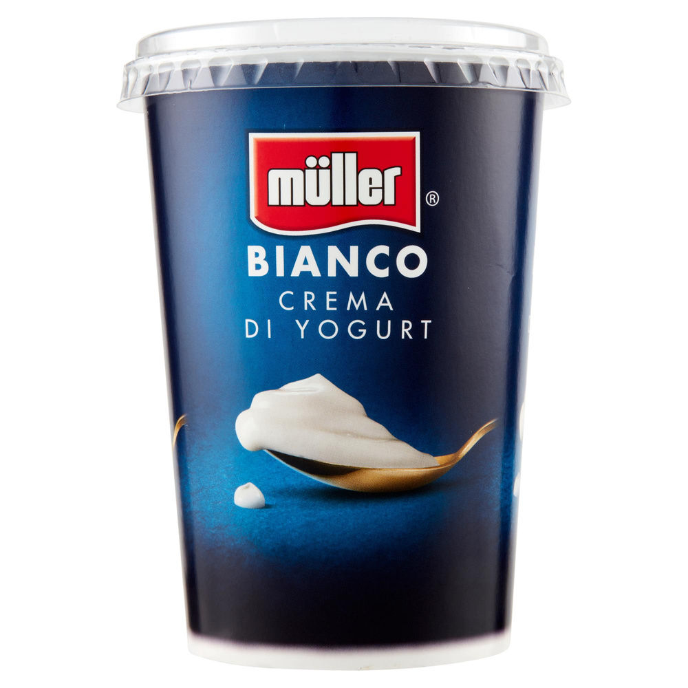 CREMA DI YOGURT MULLER BIANCO INTERO BARATTOLO G 500 - 2
