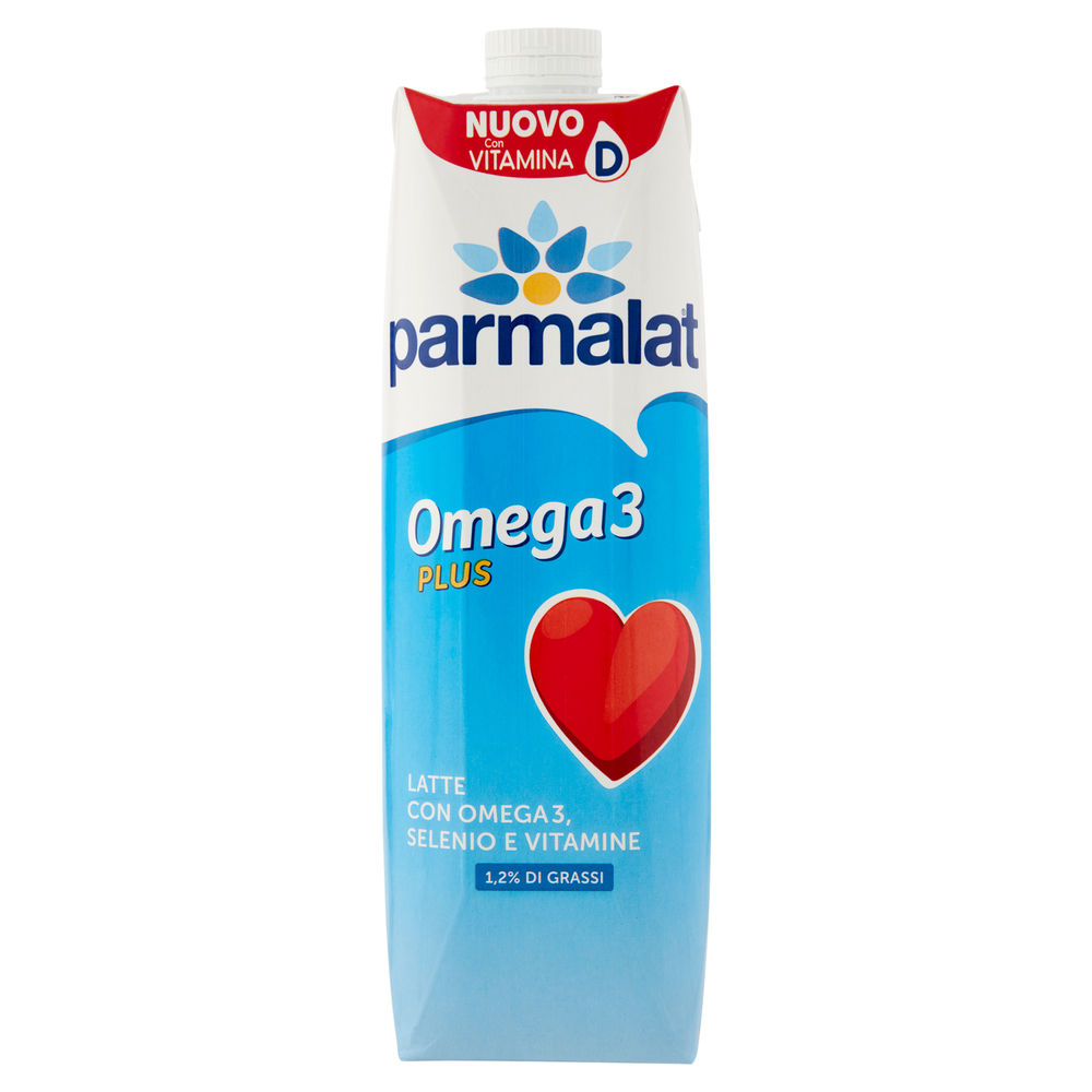 LATTE UHT PS IL LATTE DEL BENESSERE OMEGA3 PLUS BTG 1L PARMALAT - 0