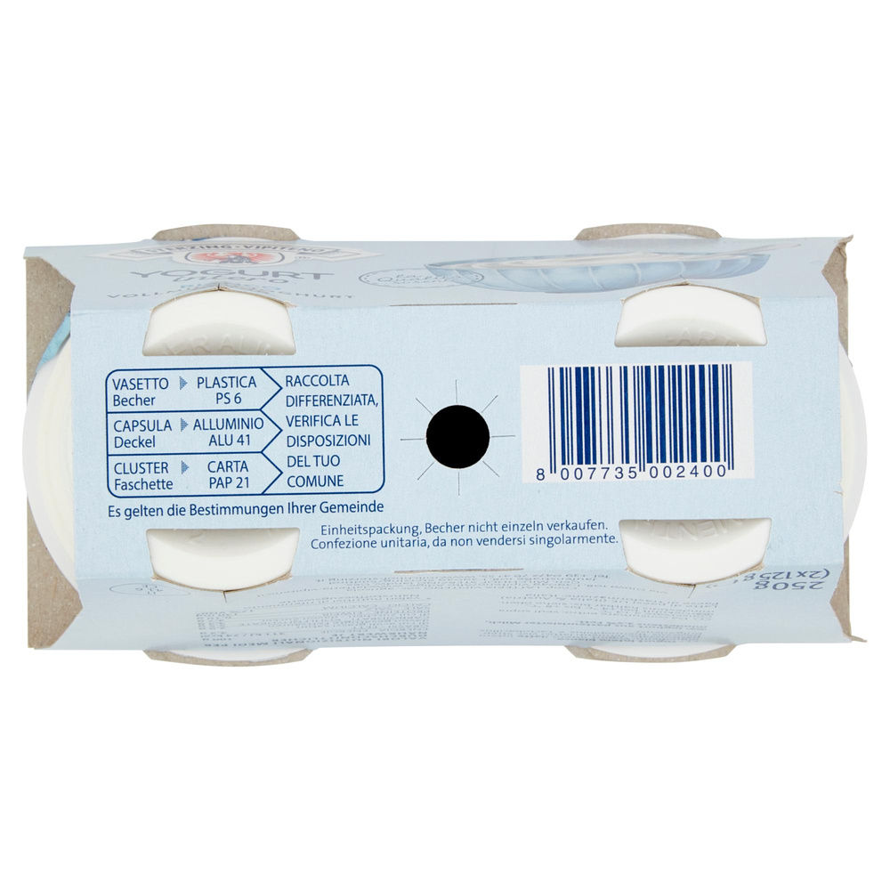 YOGURT CREMOSO VIPITENO NATURALE 2X125G - 4