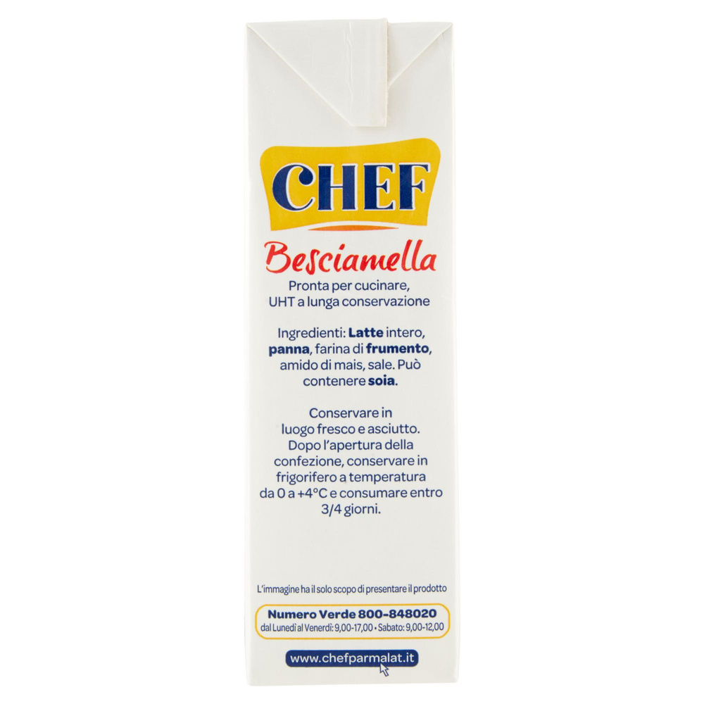 BESCIAMELLA CHEF PARMALAT SLIM BRICK 500 ML - 2