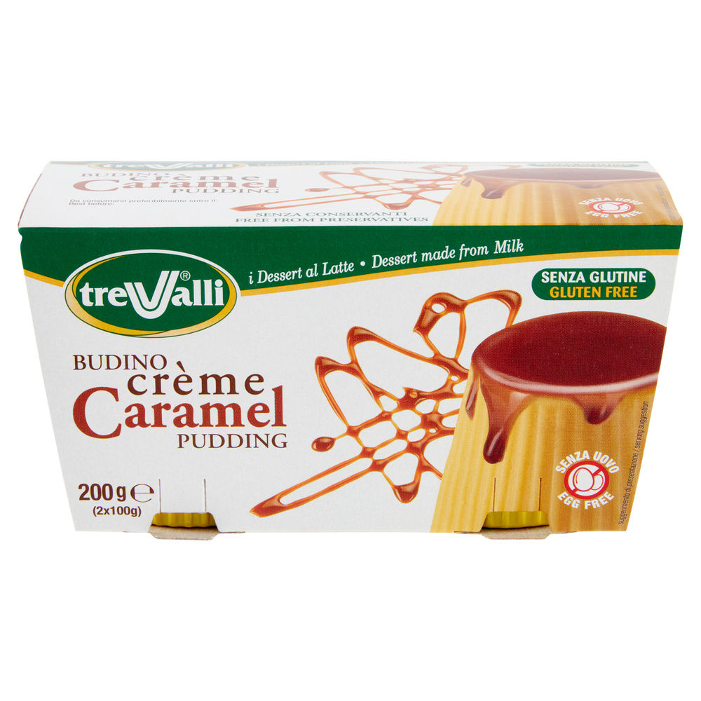 BUDINO TRE VALLI CREM CARAMEL CLUSTER 2X100 G - 3
