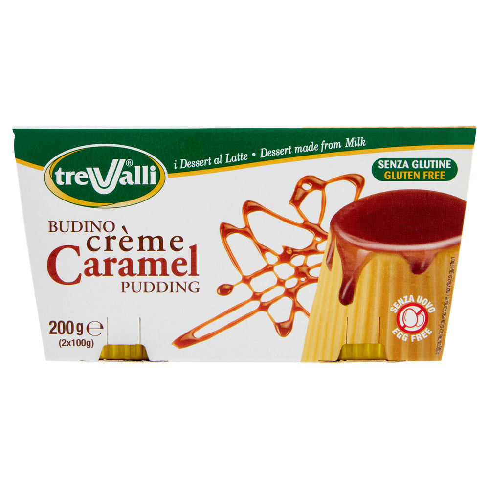 BUDINO TRE VALLI CREM CARAMEL CLUSTER 2X100 G - 0