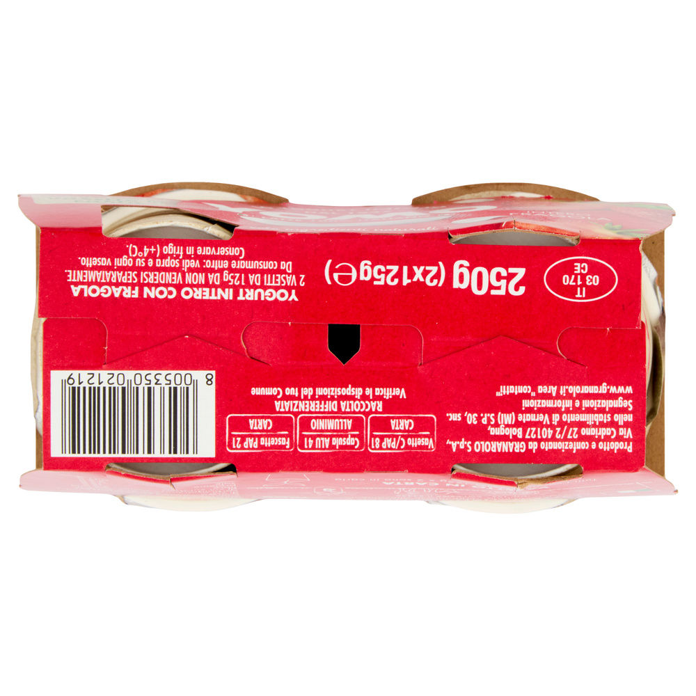YOGURT YOMO 100% NATURALE FRAGOLA 2X125 G - 6