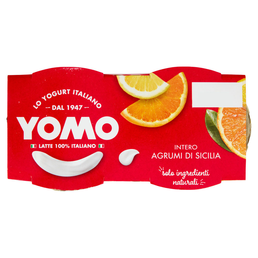 YOGURT YOMO 100% NATURALE AGRUMI DI SICILIA 2X125 G - 5