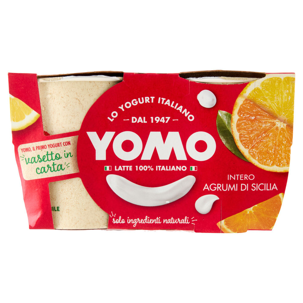 YOGURT YOMO 100% NATURALE AGRUMI DI SICILIA 2X125 G - 6