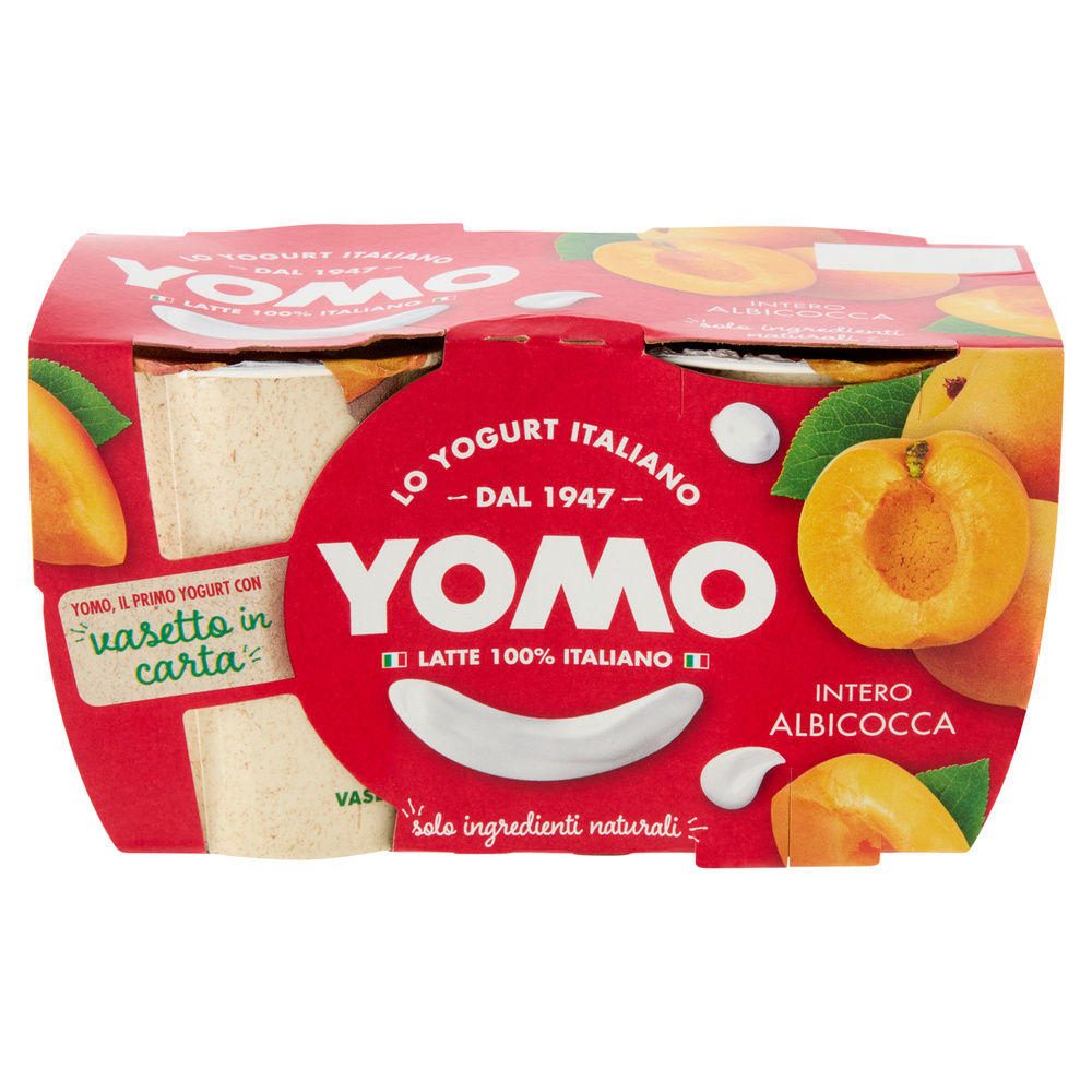 YOGURT YOMO 100% NATURALE ALBICOCCA 2X125 G - 7