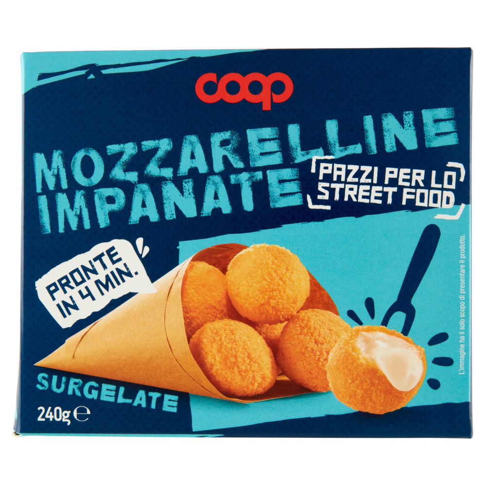 MOZZARELLINE IMPANATE COOP SURG. G 240 - 0