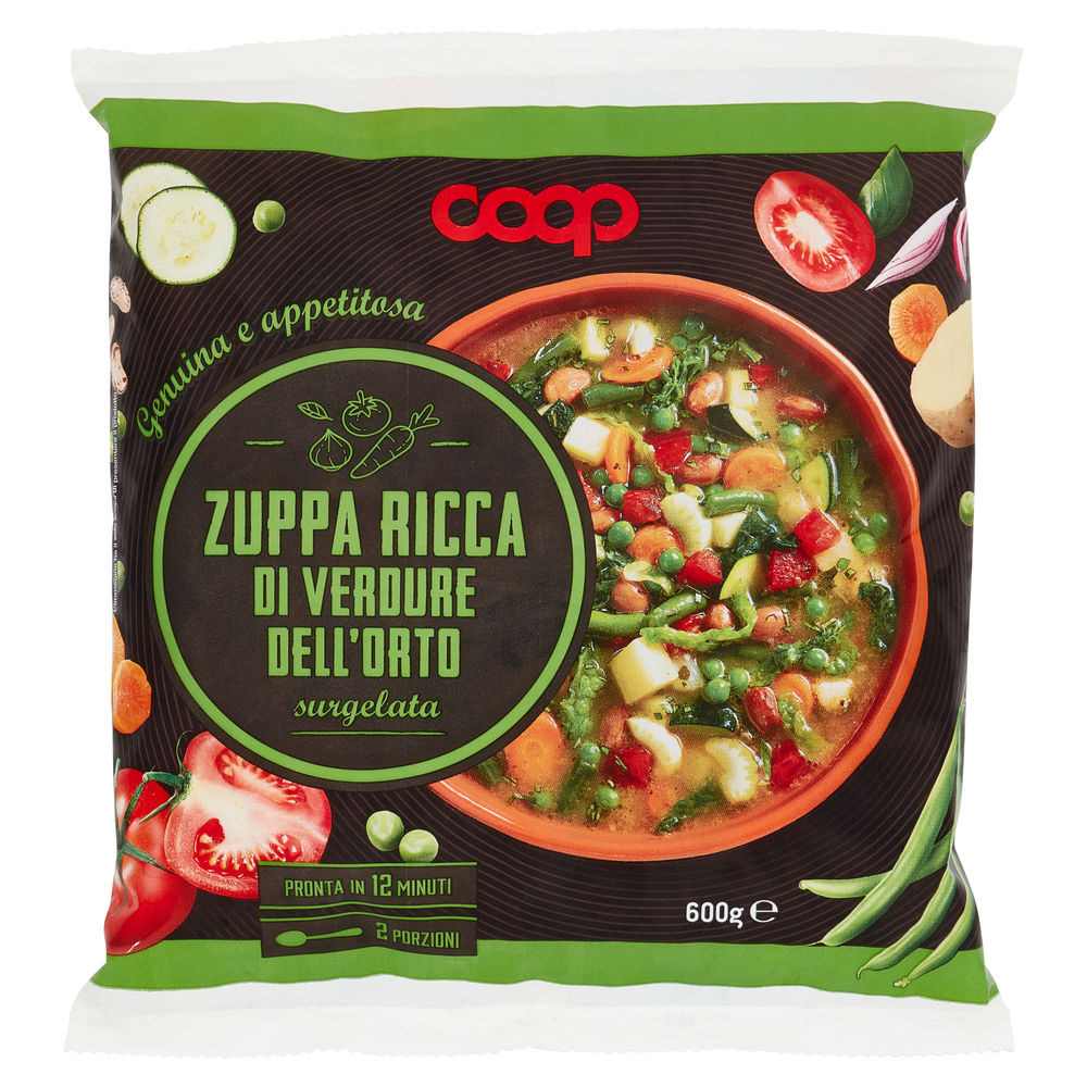 ZUPPA RICCA DI VERDURE DELL'ORTO COOP BUSTA SURG. G 600 - 0