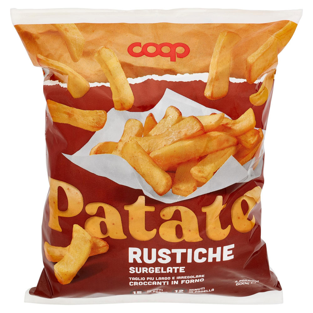 PATATE RUSTICHE SURGELATE COOP BUSTA G 600 - 7