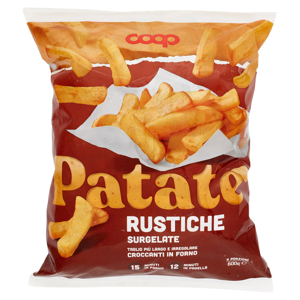PATATE RUSTICHE SURGELATE COOP BUSTA G 600 - 2