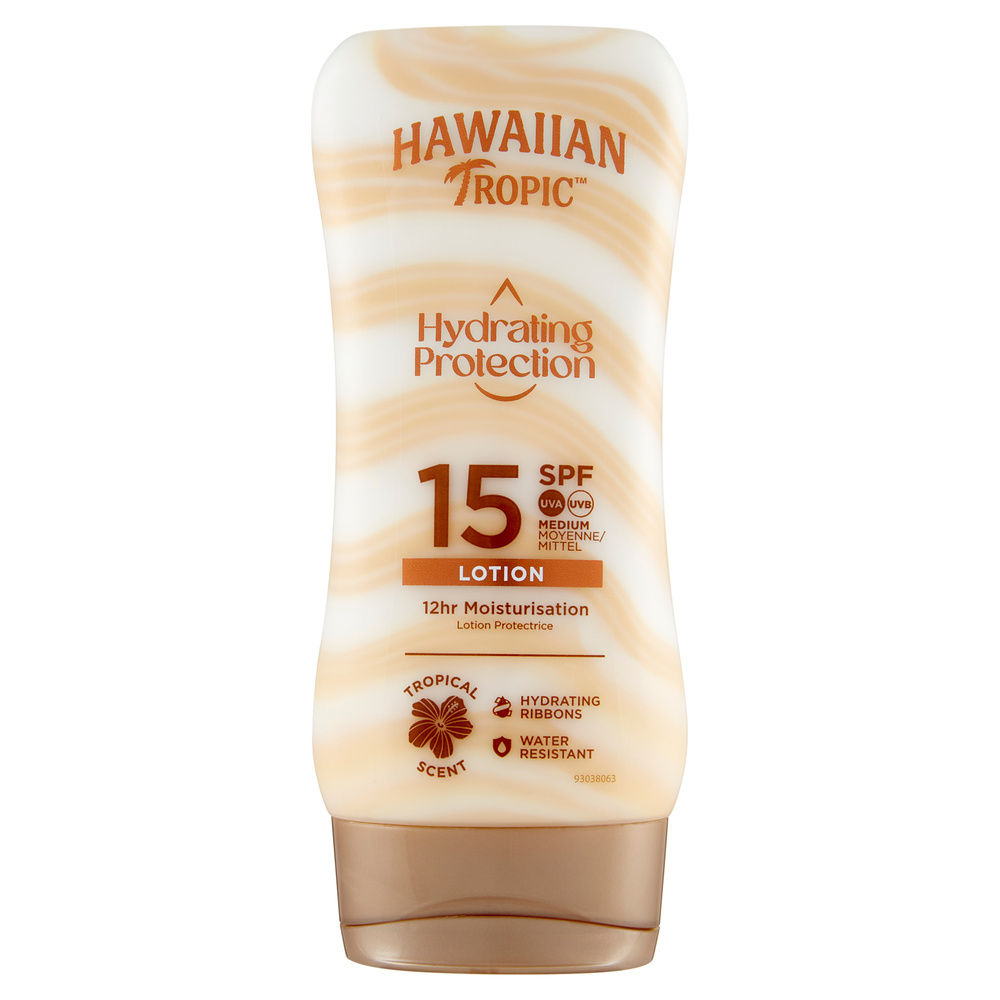 LOZIONE SILK HYDRATION FP15 HAWAIIAN TROPIC FLACONE 180ML - 0