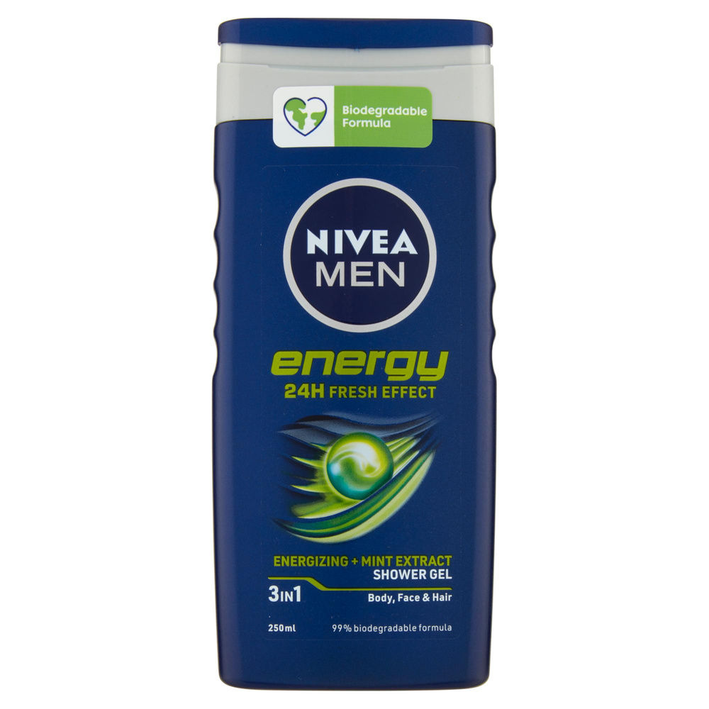 DOCCIA SCHIUMA NIVEA FOR MEN ENERGY FLACONE ML.250 - 3