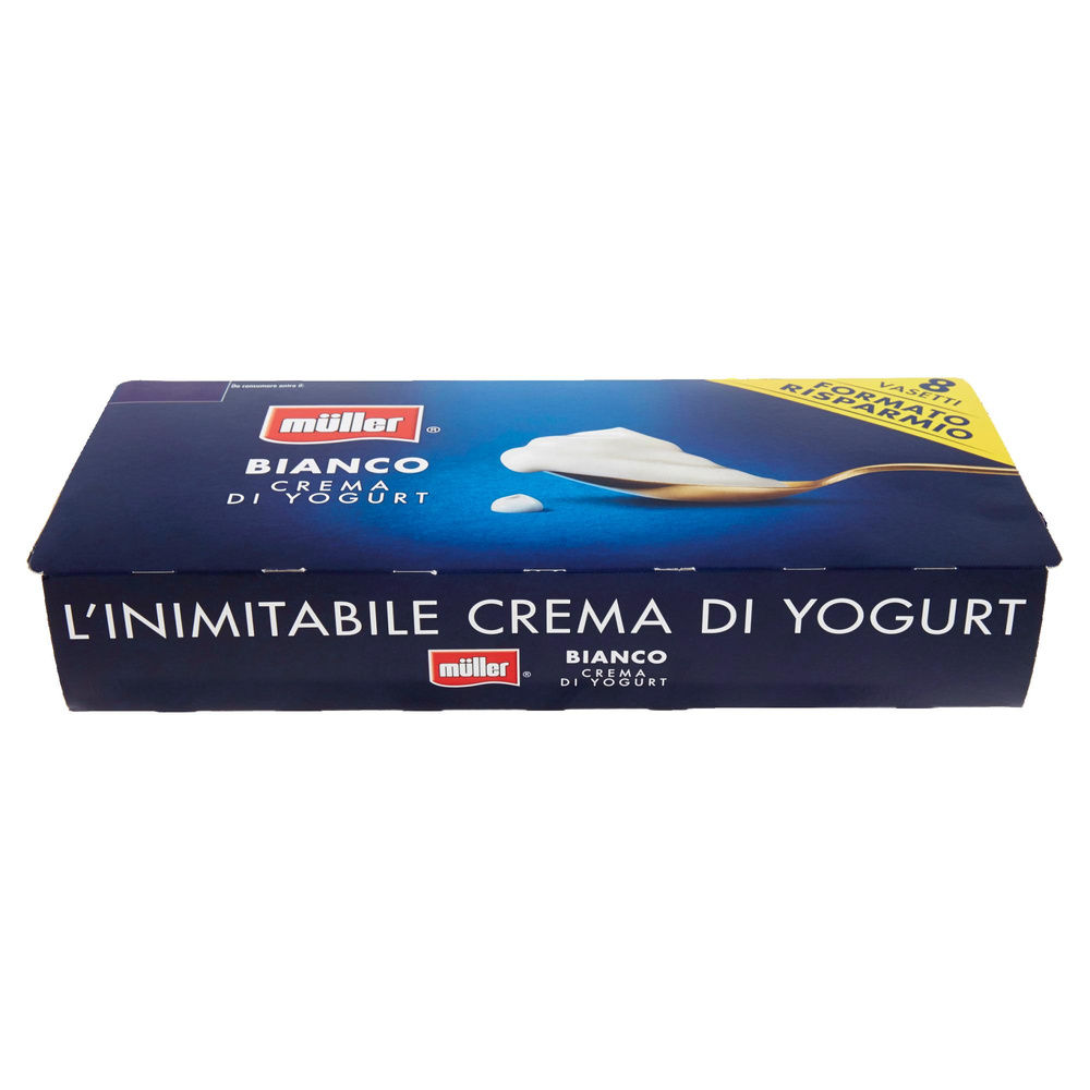 CREMA DI YOGURT MULLER BIANCO INTERO MPK PZ 8X125 G - 5