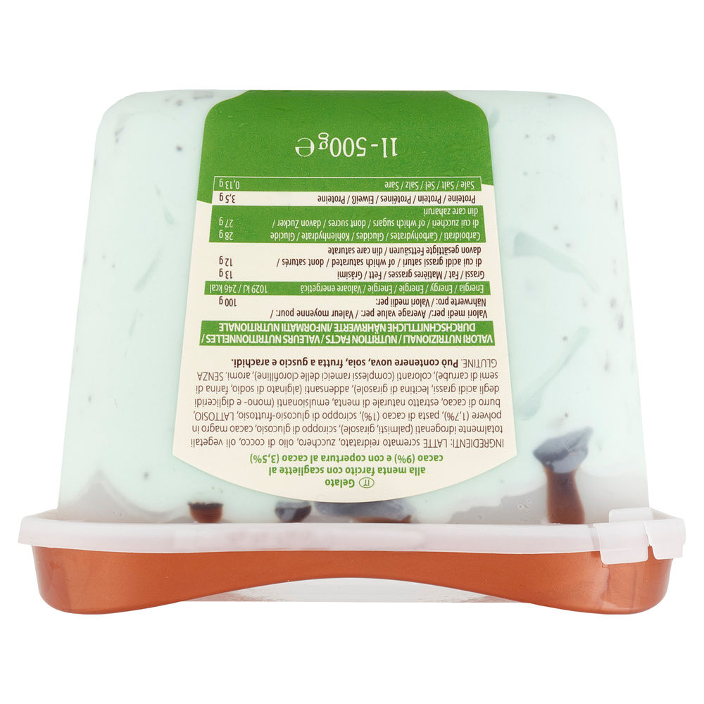 GELATO MINT & CHOKO SIVIERO MARIA  VASCHETTA 500G - 5