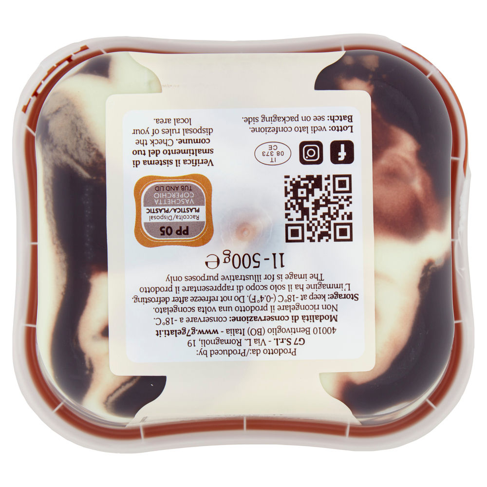 GELATO PISTACCHIO VARIEGATO GIANDUIA SIVIERO MARIA VASCHETTA 500G - 1