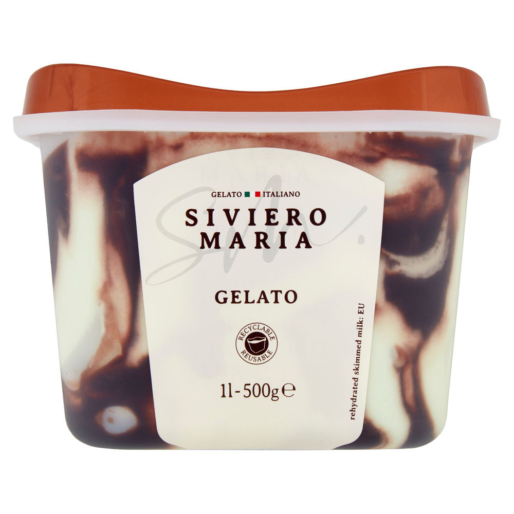 GELATO PISTACCHIO VARIEGATO GIANDUIA SIVIERO MARIA VASCHETTA 500G - 3