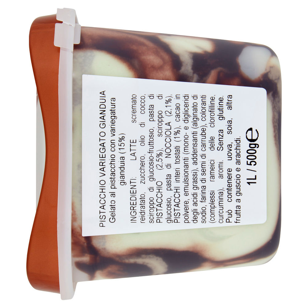 GELATO PISTACCHIO VARIEGATO GIANDUIA SIVIERO MARIA VASCHETTA 500G - 4