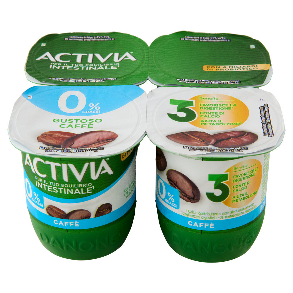 ACTIVIA 0 DANONE CAFFE' 4X125 G - 2