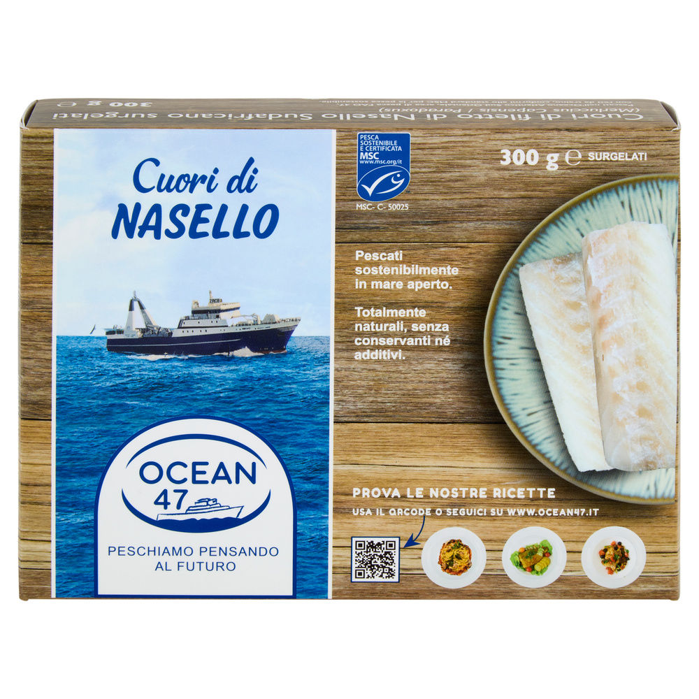 CUORI DI NASELLO OCEAN47 SCATOLA  G 300 - 2