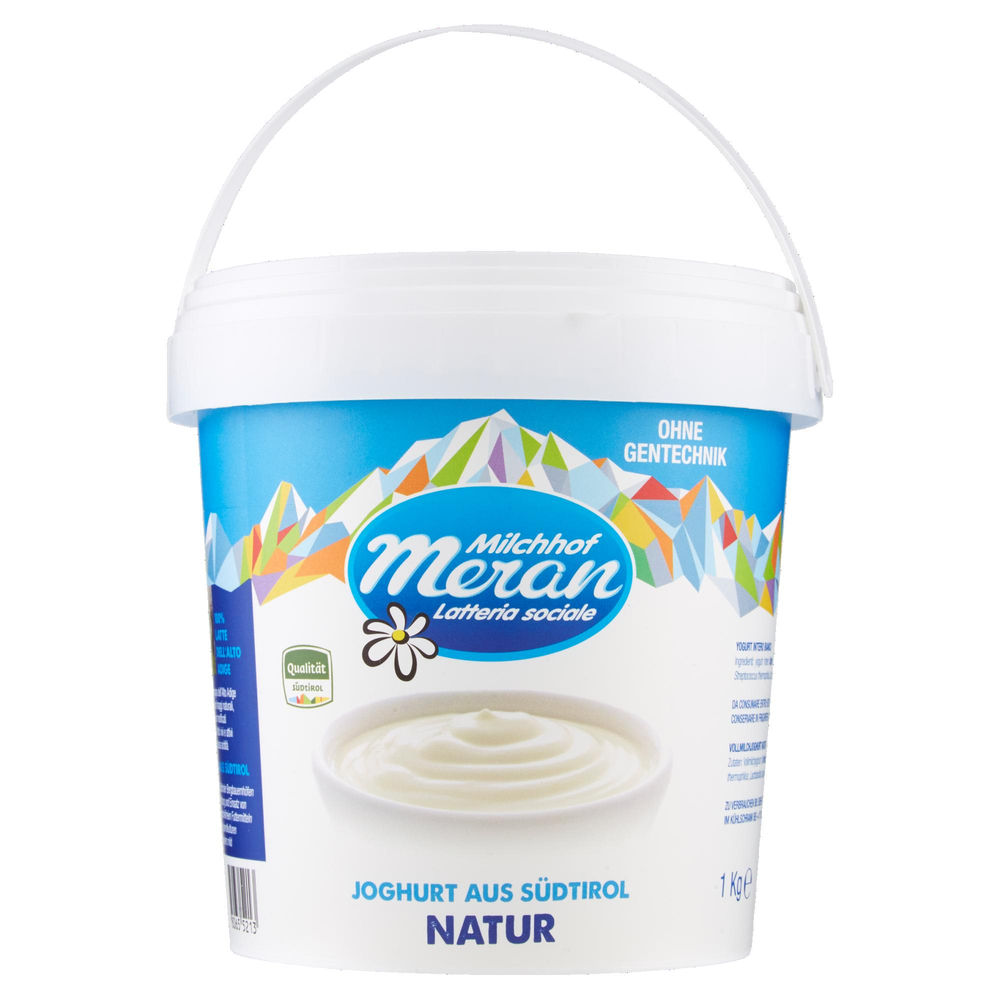 YOGURT INTERO MERANO BIANCO VASO 1 KG - 1
