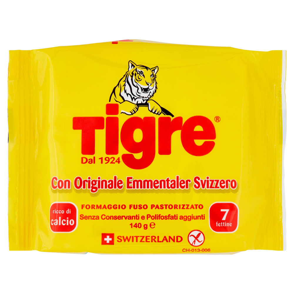 FETTINE EMMENTALER TIGRE X7 140G - 0