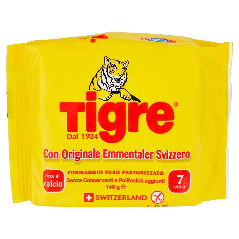 FETTINE EMMENTALER TIGRE X7 140G - 7