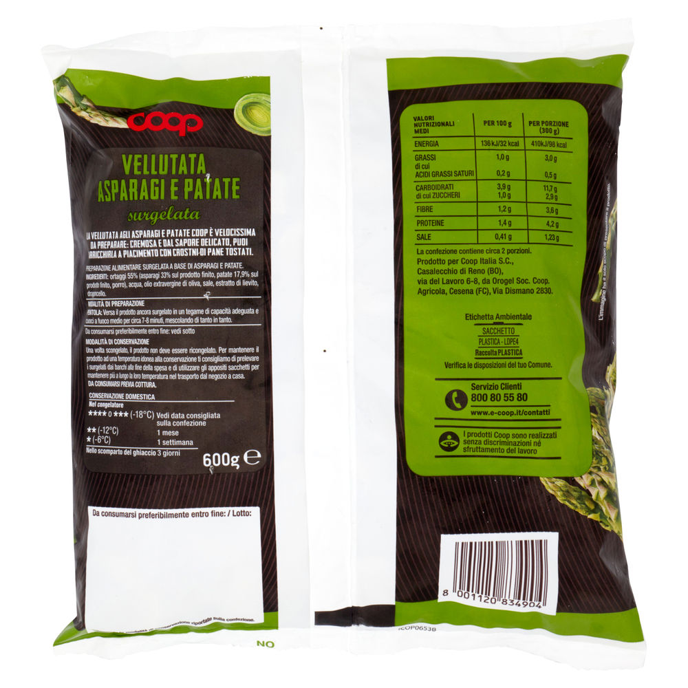 VELLUTATA AGLI ASPARAGI COOP BUSTA SURG. G 600 - 1