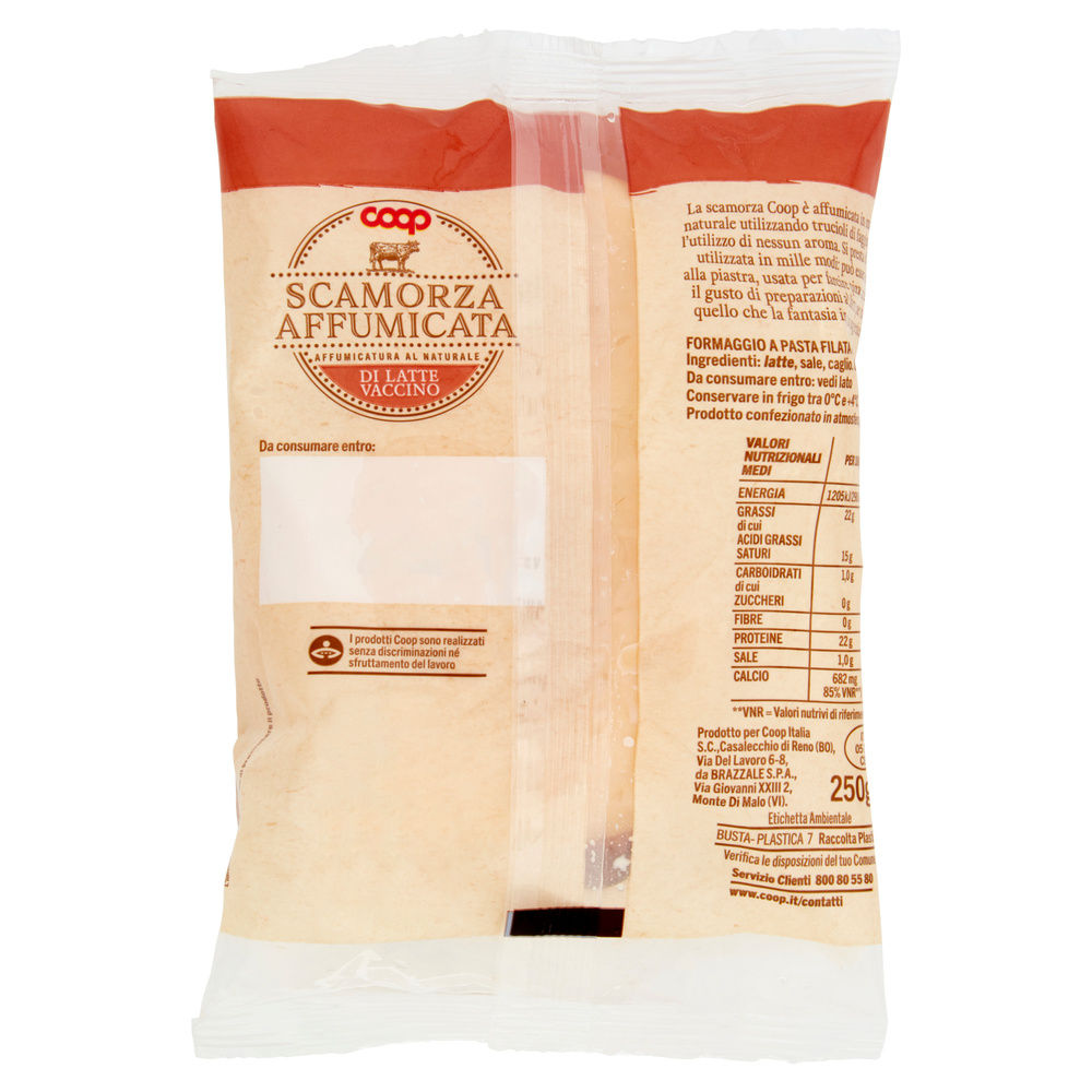 SCAMORZA AFFUMICATA COOP FLOW PACK 250 G - 1