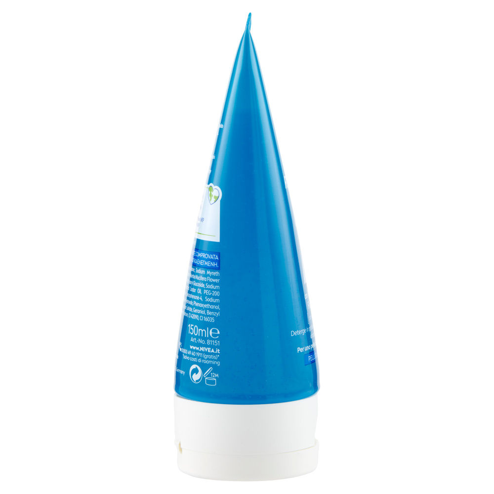 GEL DETERGENTE RINFRESCANTE NIVEA AQUA EFFECT FLACONE 150ML - 3