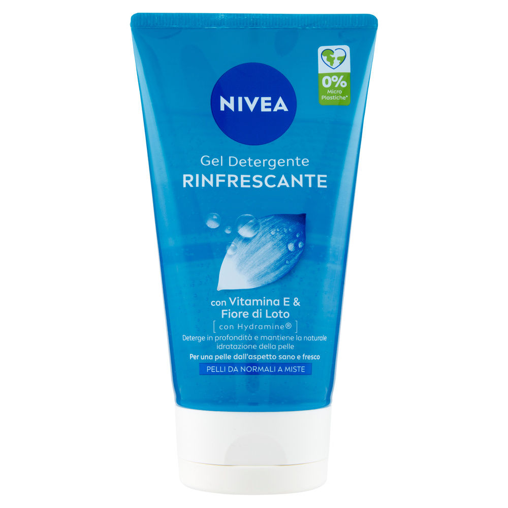 GEL DETERGENTE RINFRESCANTE NIVEA AQUA EFFECT FLACONE 150ML - 4