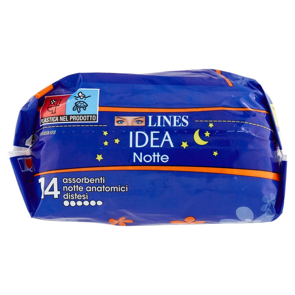 ASSORBENTI LINES IDEA NOTTE DISTESA EXTRA LUNGO PZ.14 - 4