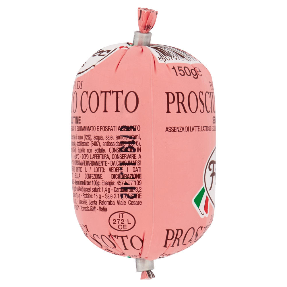 PROSCIUTTO COTTO PALLINA FIORUCCI SV GR 150 - 6