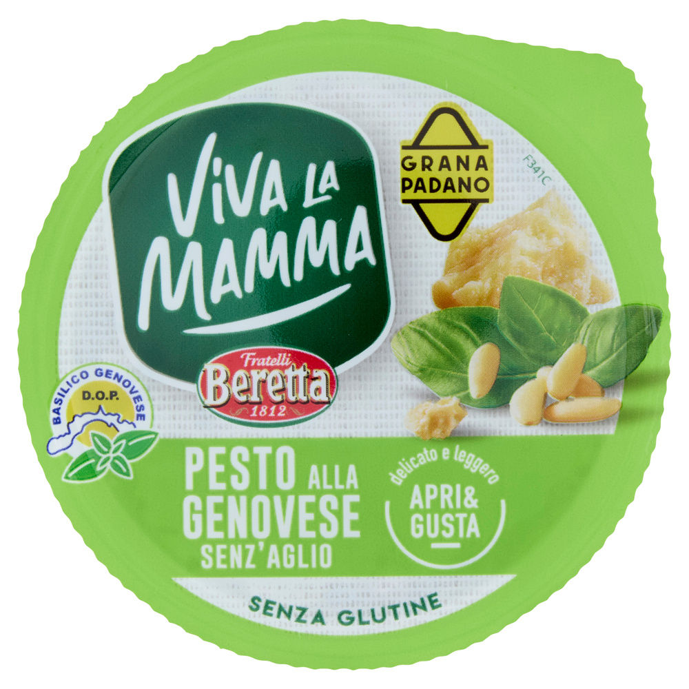 PESTO FRESCO SENZA AGLIO VIVA LA MAMMA G 90 - 4