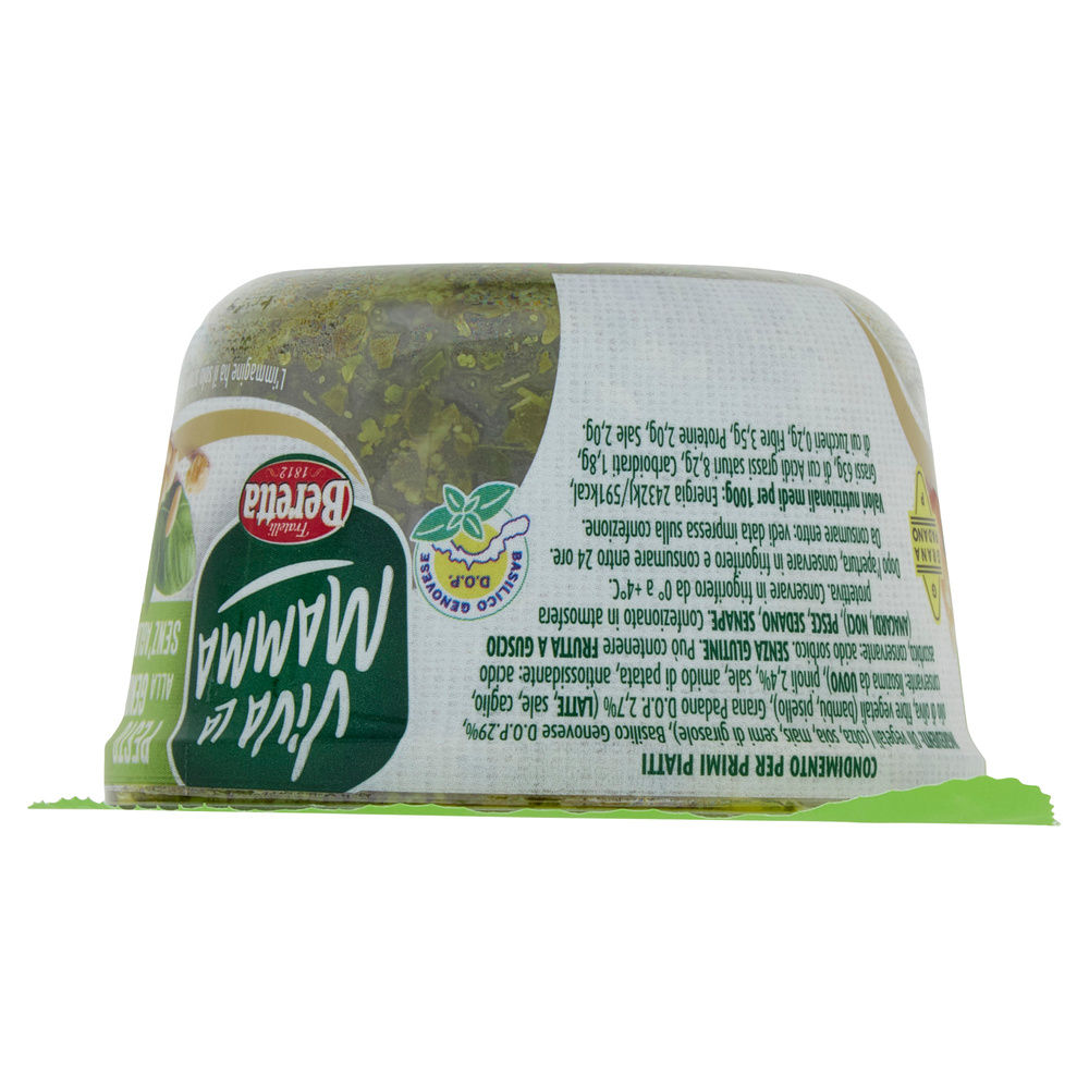 PESTO FRESCO SENZA AGLIO VIVA LA MAMMA G 90 - 2