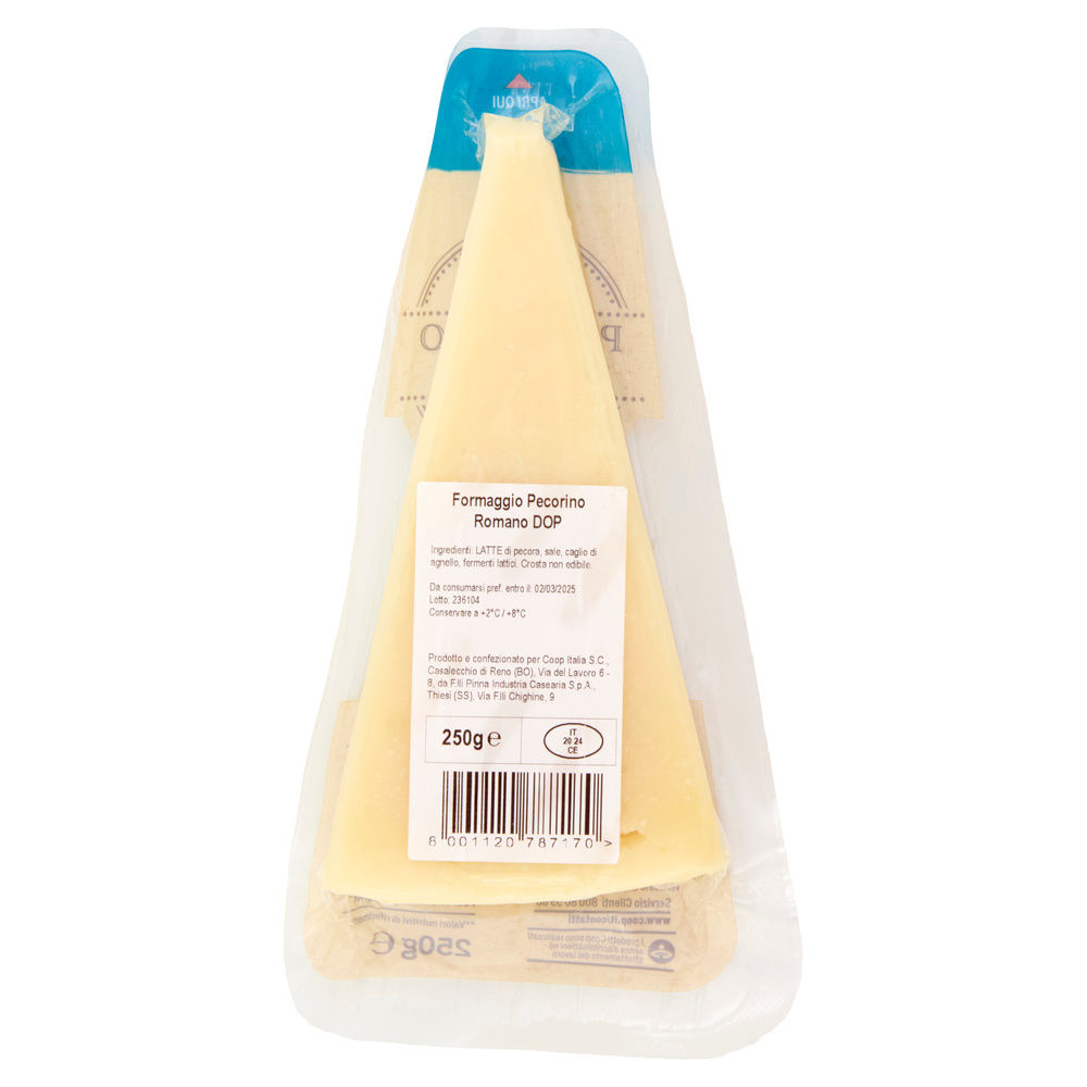 PECORINO ROMANO DOP COOP VASCHETTA G 250 - 2